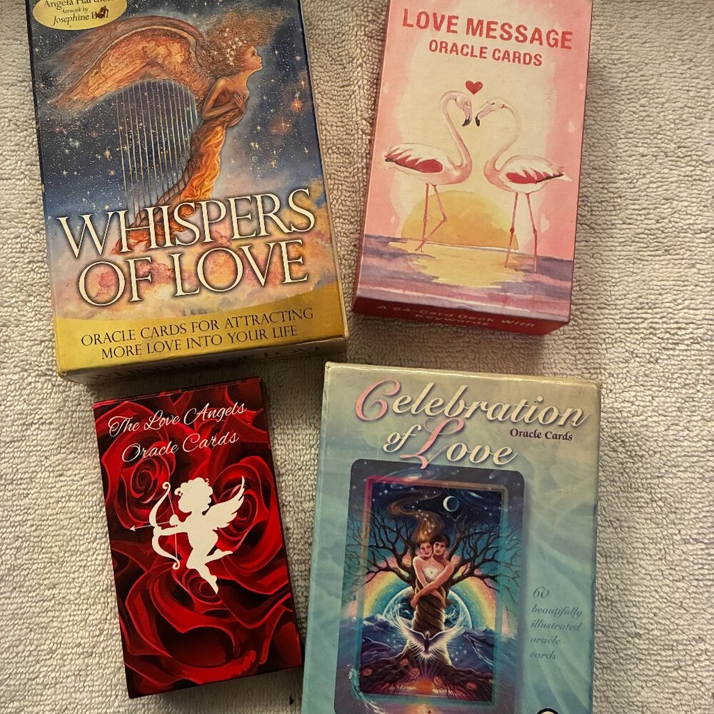 Love Tarot card bundle featuring Whispers of Love